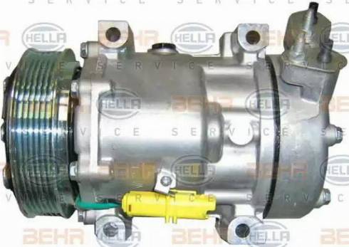 HELLA 8FK 351 128-551 - Compressor, air conditioning autospares.lv