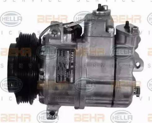 HELLA 8FK 351 128-091 - Compressor, air conditioning autospares.lv