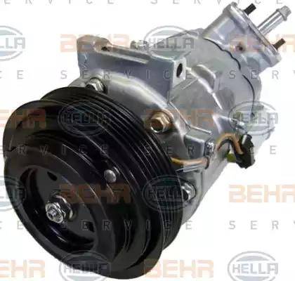 HELLA 8FK 351 128-041 - Compressor, air conditioning autospares.lv