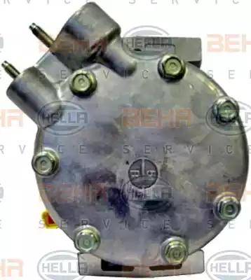 HELLA 8FK 351 128-051 - Compressor, air conditioning autospares.lv