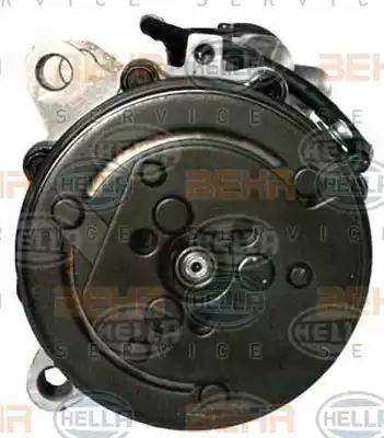 HELLA 8FK 351 128-031 - Compressor, air conditioning autospares.lv