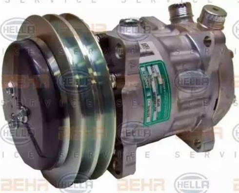 HELLA 8FK 351 128-161 - Compressor, air conditioning autospares.lv