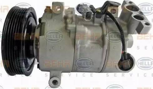 HELLA 8FK 351 123-551 - Compressor, air conditioning autospares.lv