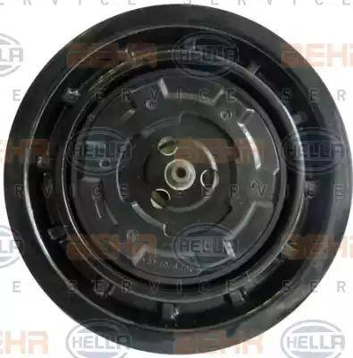 HELLA 8FK 351 123-551 - Compressor, air conditioning autospares.lv