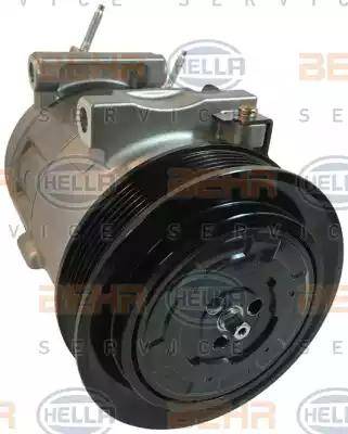 HELLA 8FK 351 123-571 - Compressor, air conditioning autospares.lv