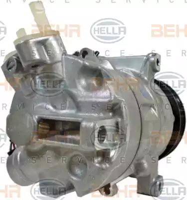 HELLA 8FK 351 123-061 - Compressor, air conditioning autospares.lv