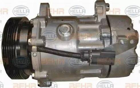 HELLA 8FK 351 127-981 - Compressor, air conditioning autospares.lv