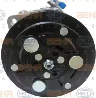 HELLA 8FK 351 127-431 - Compressor, air conditioning autospares.lv