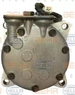 HELLA 8FK 351 127-541 - Compressor, air conditioning autospares.lv