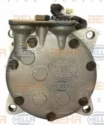 HELLA 8FK 351 127-041 - Compressor, air conditioning autospares.lv