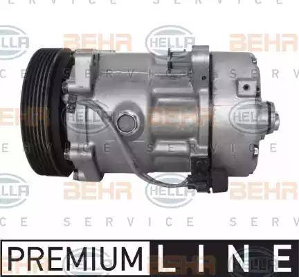 HELLA 8FK 351 127-181 - Compressor, air conditioning autospares.lv