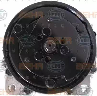 HELLA 8FK 351 127-841 - Compressor, air conditioning autospares.lv