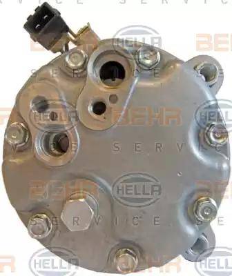 HELLA 8FK 351 127-851 - Compressor, air conditioning autospares.lv