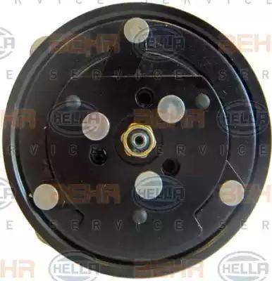 HELLA 8FK 351 127-851 - Compressor, air conditioning autospares.lv