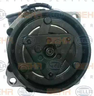 HELLA 8FK 351 127-861 - Compressor, air conditioning autospares.lv