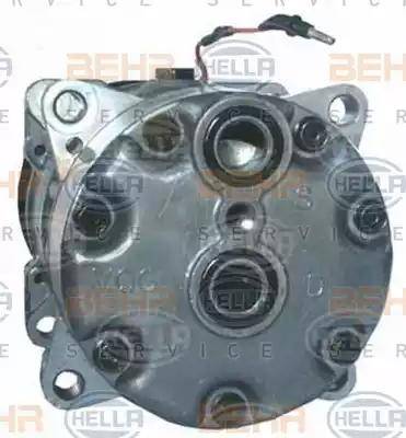 HELLA 8FK 351 127-211 - Compressor, air conditioning autospares.lv