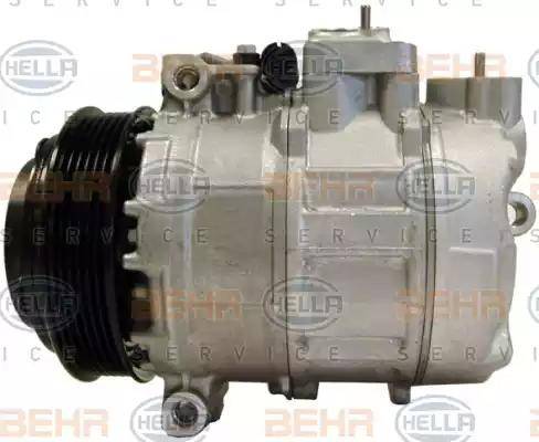 HELLA 8FK 351 175-511 - Compressor, air conditioning autospares.lv