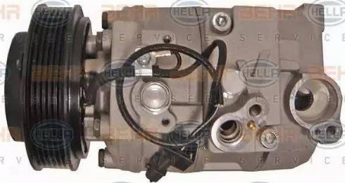 HELLA 8FK 351 175-531 - Compressor, air conditioning autospares.lv