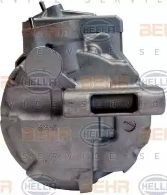 HELLA 8FK 351 175-511 - Compressor, air conditioning autospares.lv