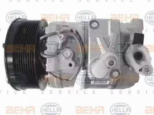 HELLA 8FK 351 176-541 - Compressor, air conditioning autospares.lv