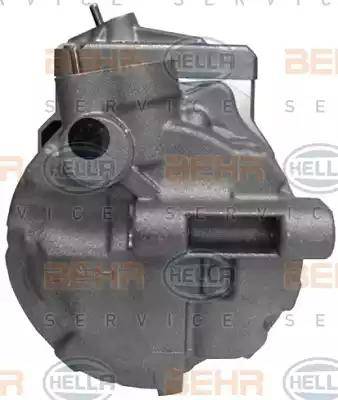 HELLA 8FK 351 176-531 - Compressor, air conditioning autospares.lv