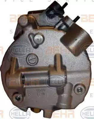 HELLA 8FK 351 176-571 - Compressor, air conditioning autospares.lv