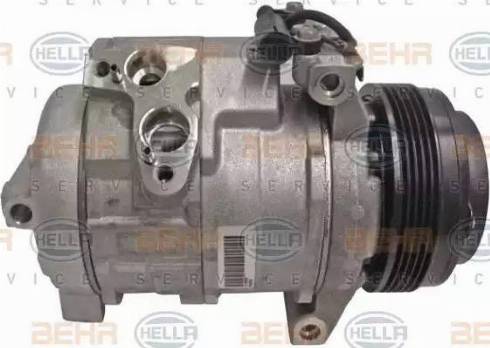 HELLA 8FK 351 176-651 - Compressor, air conditioning autospares.lv