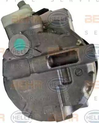 HELLA 8FK 351 176-041 - Compressor, air conditioning autospares.lv