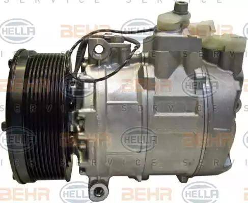 HELLA 8FK 351 176-041 - Compressor, air conditioning autospares.lv