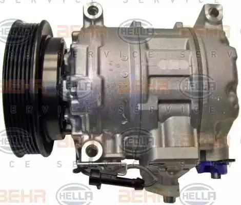 HELLA 8FK 351 176-051 - Compressor, air conditioning autospares.lv