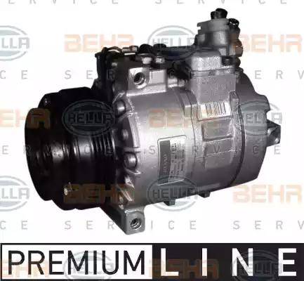 HELLA 8FK 351 176-011 - Compressor, air conditioning autospares.lv