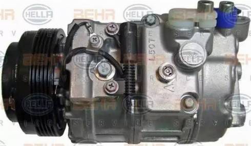 HELLA 8FK 351 176-191 - Compressor, air conditioning autospares.lv