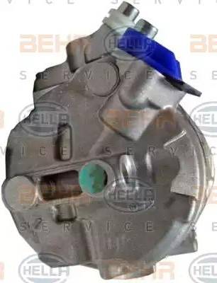 HELLA 8FK 351 176-191 - Compressor, air conditioning autospares.lv