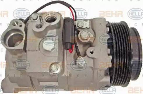 HELLA 8FK 351 340-901 - Compressor, air conditioning autospares.lv