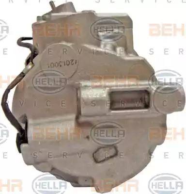 HELLA 8FK 351 340-901 - Compressor, air conditioning autospares.lv