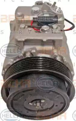 HELLA 8FK 351 340-901 - Compressor, air conditioning autospares.lv