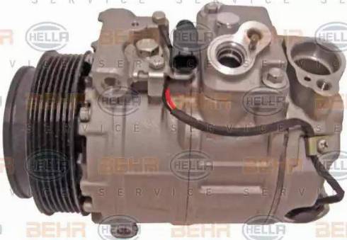 HELLA 8FK 351 340-901 - Compressor, air conditioning autospares.lv