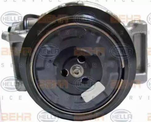 HELLA 8FK 351 340-401 - Compressor, air conditioning autospares.lv