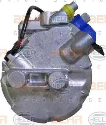 HELLA 8FK 351 340-471 - Compressor, air conditioning autospares.lv