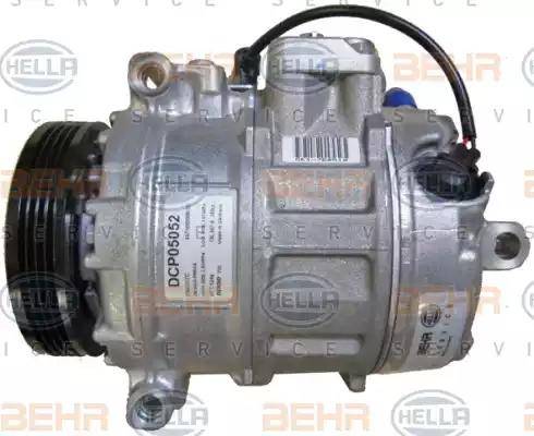 HELLA 8FK 351 340-471 - Compressor, air conditioning autospares.lv