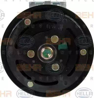 HELLA 8FK 351 340-511 - Compressor, air conditioning autospares.lv