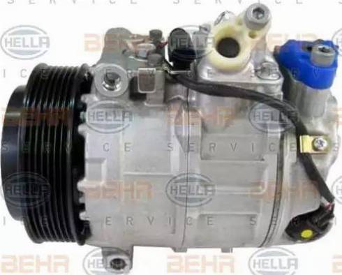 HELLA 8FK 351 340-091 - Compressor, air conditioning autospares.lv