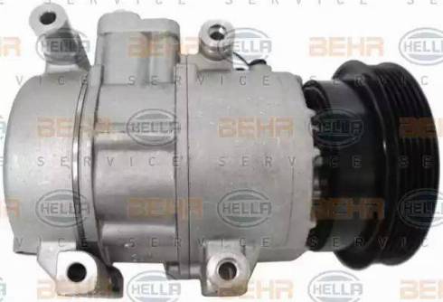 HELLA 8FK 351 340-061 - Compressor, air conditioning autospares.lv