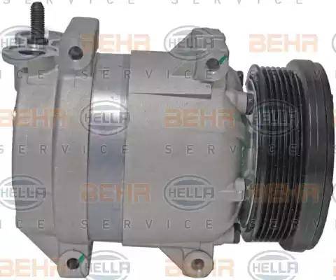 HELLA 8FK 351 340-191 - Compressor, air conditioning autospares.lv