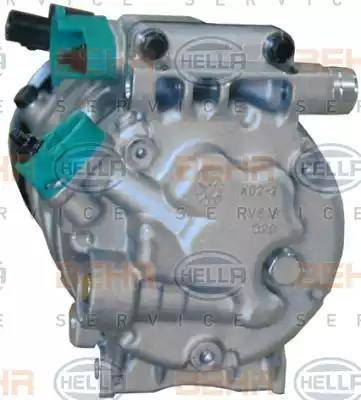 HELLA 8FK 351 340-181 - Compressor, air conditioning autospares.lv