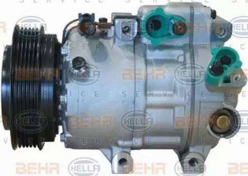 HELLA 8FK 351 340-181 - Compressor, air conditioning autospares.lv