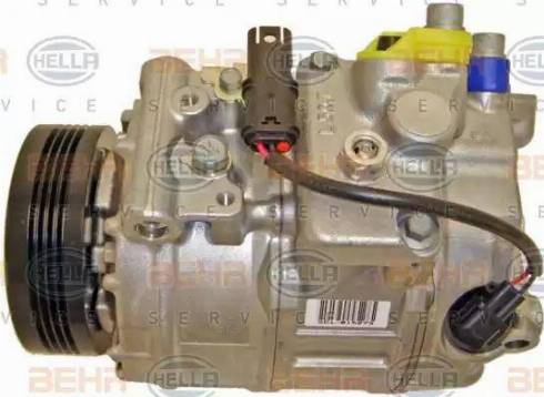 HELLA 8FK 351 340-891 - Compressor, air conditioning autospares.lv