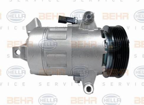 HELLA 8FK 351 340-851 - Compressor, air conditioning autospares.lv