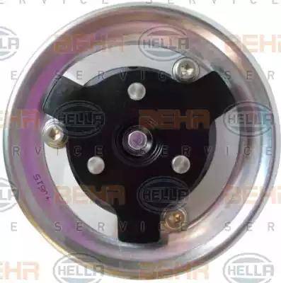 HELLA 8FK 351 340-861 - Compressor, air conditioning autospares.lv