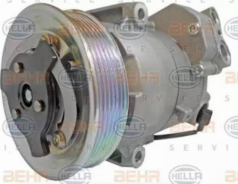 HELLA 8FK 351 340-861 - Compressor, air conditioning autospares.lv